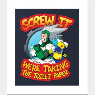 Screw It, We're Taking the Toilet Paper Posters and Art